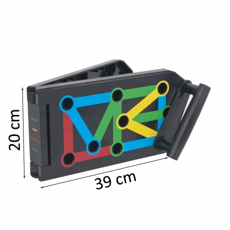 Placa cu manere pentru flotari Sportmann Strong [3]