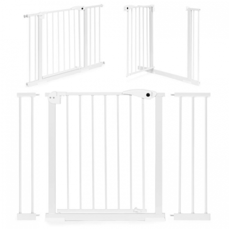 Poarta de siguranta 74-105 cm Ecotoys SG-012-W - Alb [1]