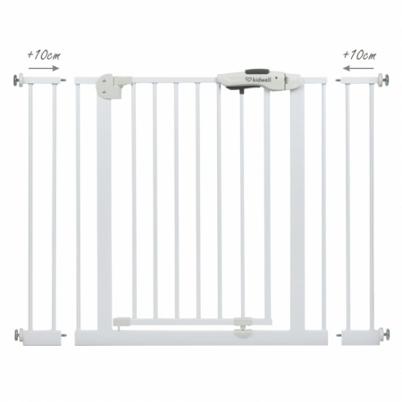 Poarta de siguranta 74-105 cm Kidwell Guarda - Alb [11]