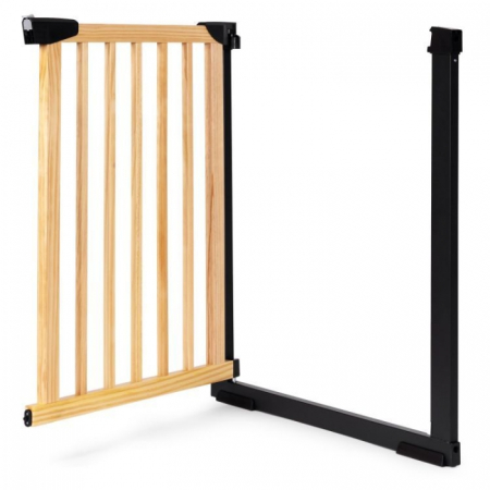 Poarta de siguranta 74-80 cm Ecotoys SF-011A-BC - Lemn Metal [3]
