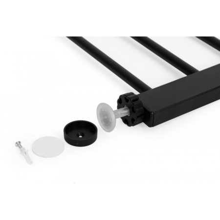 Poarta de siguranta 74-80 cm Ecotoys SF-011A-BC - Lemn Metal [6]