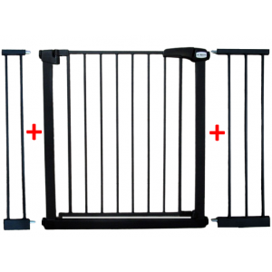 Porti de siguranta - Poarta de siguranta din metal 79-115 cm R-Sport S3 - Negru