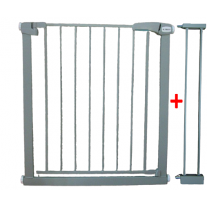 Porti de siguranta - Poarta de siguranta din metal 79-94 cm R-Sport S1 - Gri