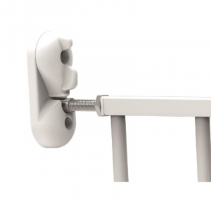 Poarta de siguranta extensibila Noma, 62-102 cm, metal alb, N93361 [2]