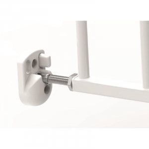 Poarta de siguranta extensibila Noma, 62-102 cm, metal alb, N93361 [3]