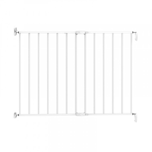 Poarta de siguranta extensibila Noma, 62-102 cm, metal alb, N93361 [4]