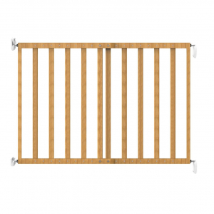 Porti de siguranta - Poarta de siguranta extensibila Noma, 64 - 100 cm, lemn natur, N93729
