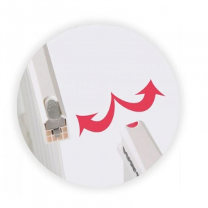 Poarta de siguranta prin presiune Zion 90-99 cm - Springos [2]