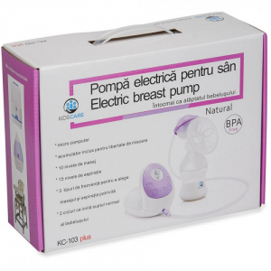 Pompa de san electrica cu acumulator Kidscare KC103 plus [6]