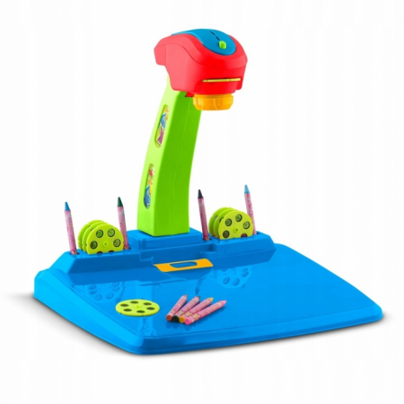 Jucarii diverse - Proiector pentru desene cu accesorii incluse Ricokids 772001 - Albastru