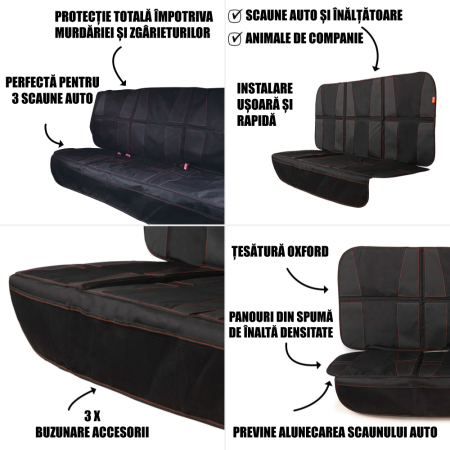 Protectie bancheta Diono Ultra Mat XXXL Black [1]