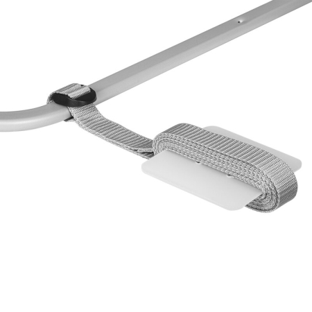 Protectie laterala pat, Lionelo, Lora, Pliabila, Sistem de blocare StandSafe, Geanta de transport inclusa, 105 x 45 cm, Bej [11]