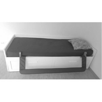 Protectie pat rabatabila pentru somiera adancita 150 cm alb - Olmitos [3]