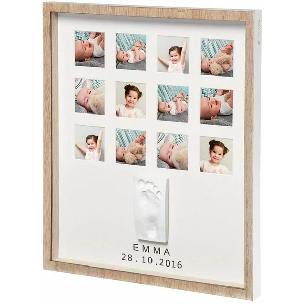 Jucarii de constructii - Rama Foto Baby Art - My Very First Year WOODEN