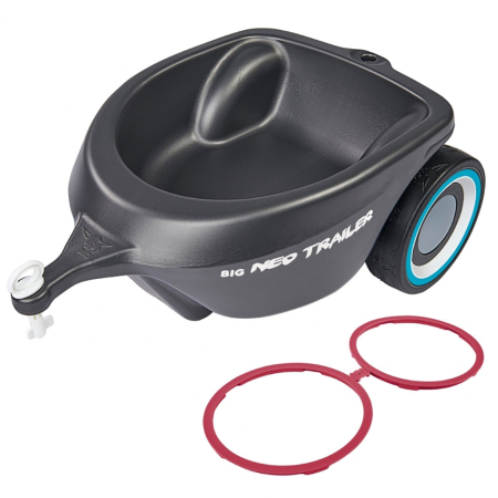 Masinute fara pedale - Remorca Big Bobby Car Neo anthrazit