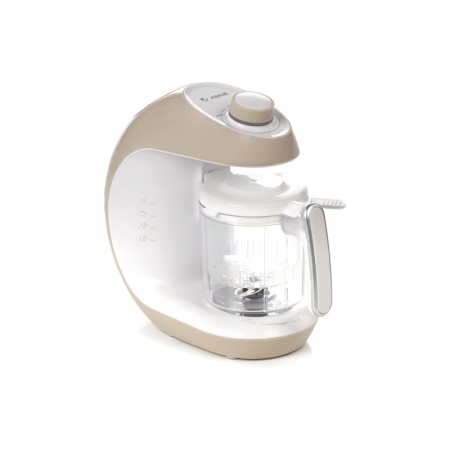 Robot de bucatarie - Robot de bucatarie bebelusi CHEFKISS Jane 6 functii: gatit la abur blenduire decongelare incalzire sterilizare mixare cu siguranta sporita si BPA-free