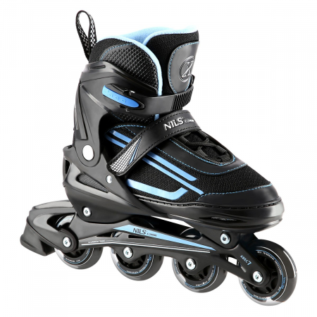 Patine cu Role - Role Reglabile cu LED Nils Extreme NJ19803A, Albastru