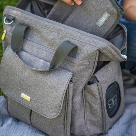 Rucsac pentru mamici Bbluv Metro Grey [7]