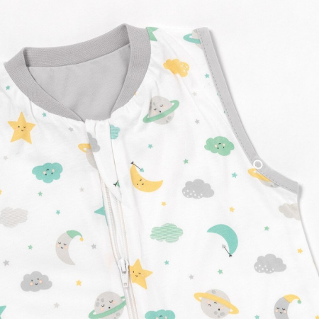 Sac de dormit cu picioruse Moon & Stars 90 cm 0.5 Tog - Slumbersac [3]