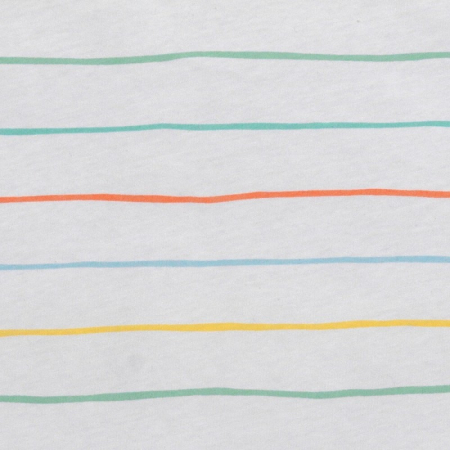 Sac de dormit cu picioruse si talpa antiderapanta Rainbow Stripes 90 cm + manseta 1.0 Tog - Slumbersac [4]
