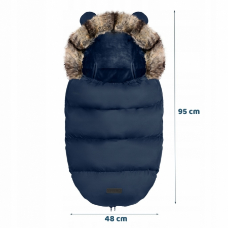 Sac de dormit Ricokids 95 x 48 cm Ricokids Elmi 720010 - Bleumarin [6]