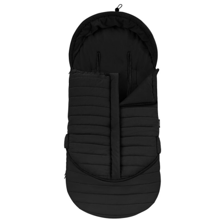 Sac de iarna, Lionelo, Oli, pentru carucior, landou sau scaun auto, 101x45 cm, Impermeabil, Rezistent pana la -20 grade, Extensibil, Negru [2]