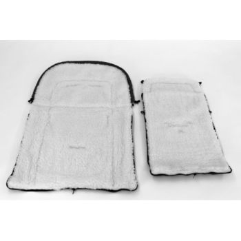 Sac de iarna pentru carucior cu interior din lana pentru 0-3 ani gri - Camicco [3]