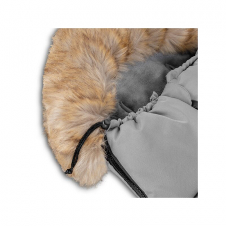 Sac de iarna pentru carucior Frode, 90x45 cm, Impermeabil, Universal, Gri - Lionelo [6]