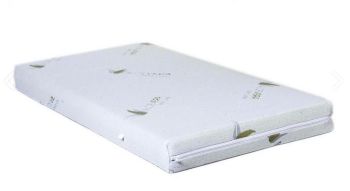 Saltele mici - Saltea 95x95x10 cm cu husa jaquart AloeVera