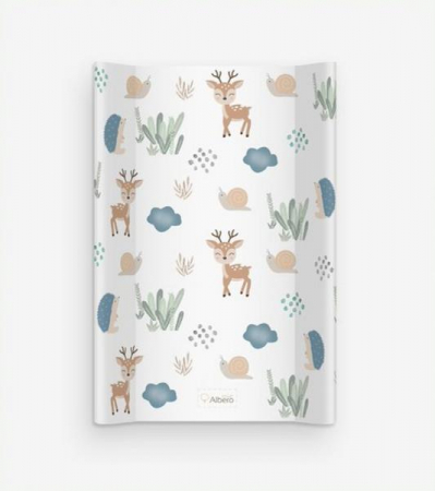 Saltele de infasat - Saltea de infasat bebe cu intaritura 70x47,5 Klups Forest World C001
