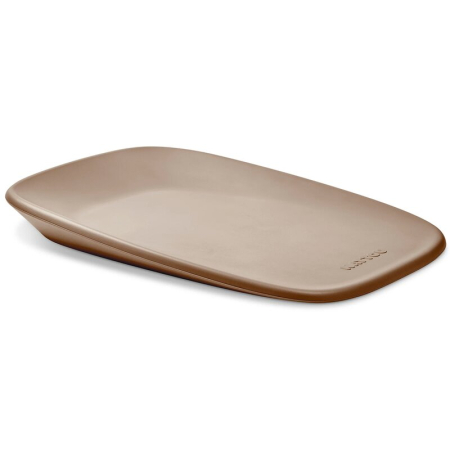 Saltea de infasat, Nattou, Softy, Moale, Utilizabil si fara husa, Design ergonomic, Spuma PU, 70x50x10 cm, Fara BPA, 0 luni+, Taupe [8]