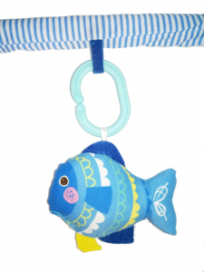 Saltea de joaca cu protectii laterale Boat - Baby Mix [4]