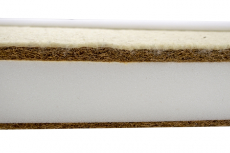 Saltea fibra cocos MyKids Merinos 120x60x10 (cm) [4]