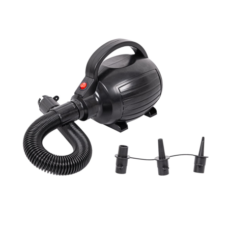 Saltea gimnastica gonflabila inSPORTline Airstunt 500 x 100 x 10 cm cu pompa electrica, Mocha Mousse [6]