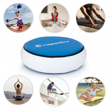 Saltea gonflabila rotunda inSPORTline Airsport 100 x 30 cm [6]