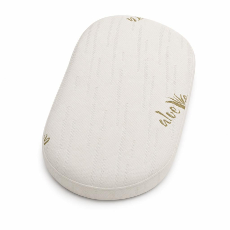 Saltea ovala DualNest 74x38x10 cm in 3 straturi, husa Jacquard Deluxe, compatibila Chicco Baby Hug [1]