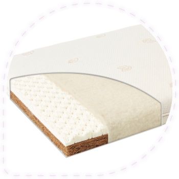Saltea pentru patut Nature Luck - 140 x 70 x 9 cm - Traeumeland [1]