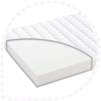 Saltea pentru patut Soft Wash - 140 x 70 x 9 cm [1]