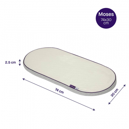 Salteluta bebelusi pentru landou 74cmx30cm Clevamama [3]