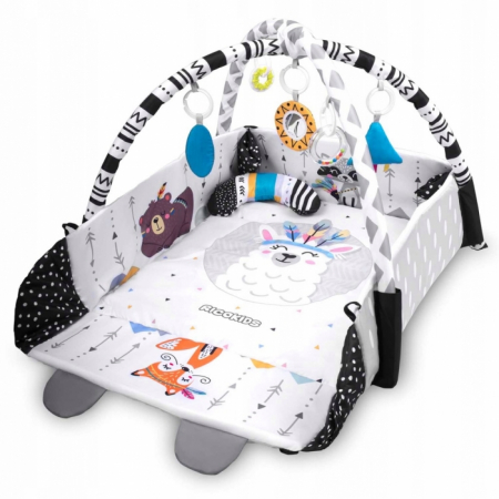 Salteluta de joaca 100 x 100 cm Ricokids Boho [4]