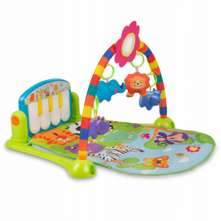 Covorase de joaca - Salteluta de joaca cu pian Ricokids 7316 - Multicolora