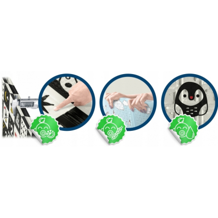 Salteluta de joaca din spuma 200 x 180 x 1 cm Nukido NK-340 Ocean-Numbers [6]