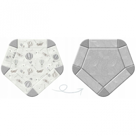 Salteluta de joaca educativa 3 in 1 Nukido 730102 - Gri [2]