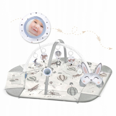 Salteluta de joaca educativa 3 in 1 Nukido 730102 - Gri [5]