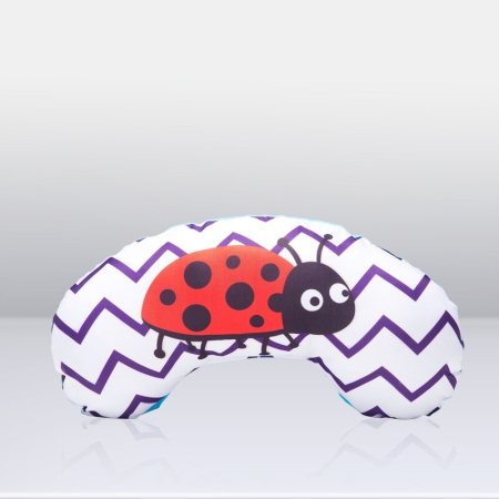 Salteluta interactiva, Lionelo, Anika, cu jucarii, Oglinda, Perna,  Multicolor [9]