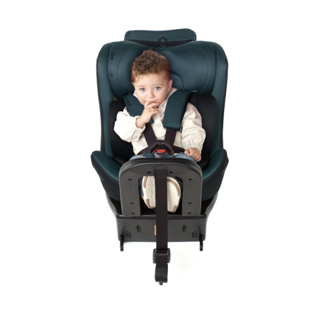 Scaun auto, Be Cool, Easy I-Size, Rotire 360 grade, 40 - 150 cm, 0 - 36 kg, cu Isofix si Centura Top Tether, Be Grass [10]