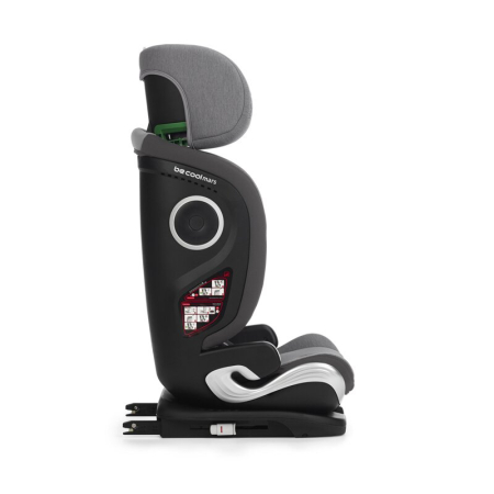 Scaun auto, Be Cool, Mars, I-Size, 100-150 cm, 4-12 ani, cu isofix, Protectie superioara in caz de impact lateral - SPS, Be Smoke [1]
