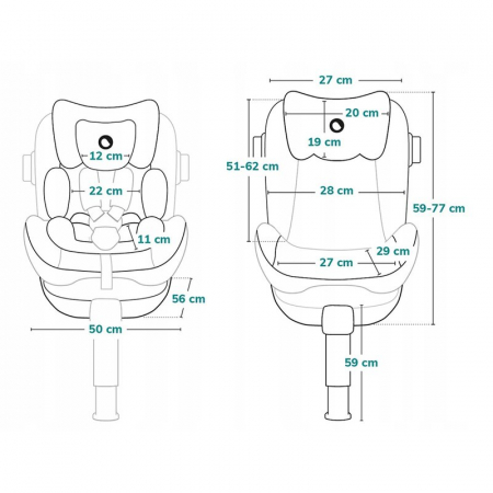 Scaun auto I-size Antoon Plus 360 grade 0-18 kg - Lionelo [24]