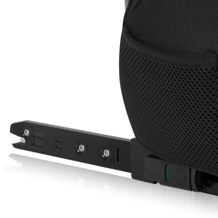 Scaun auto i-Size, Lionelo, Billy , 76 - 150 cm, 1/2/3, Isofix + top tether, Tetiera reglabila in 10 pozitii, Insertie ergonomica, Tapiterie lavabila, Testat la impact, Baza lata, Bej [14]