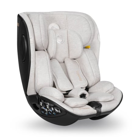 Scaune auto copii de la nastere - Scaun auto, Lionelo, Moxie Next, i-Size, 40-105 cm, Tetiera reglabila pe 8 trepte, Inclinare spatar in 5 pozitii, Carcasa ventilata, Din bambus, Protectie avansata, Husa detasabila, Conform cu R129, B